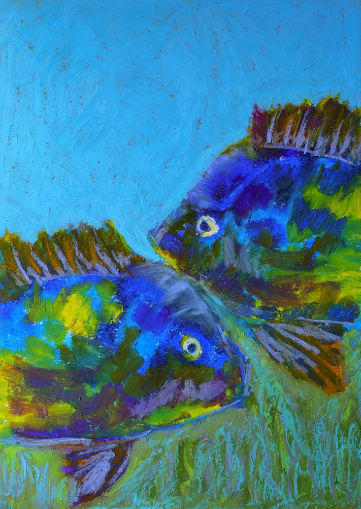 Peces tropicales vibrantes de Justyna Jaszke