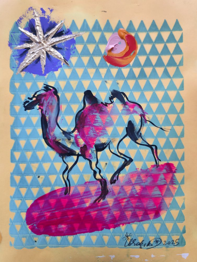 Camello y estrella de Kanat Ibragimov