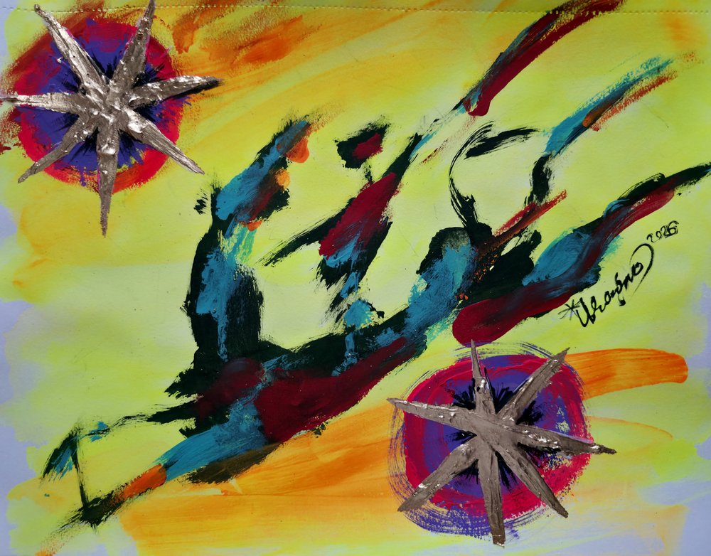 Estrellas abstractas dinámicas de Kanat Ibragimov