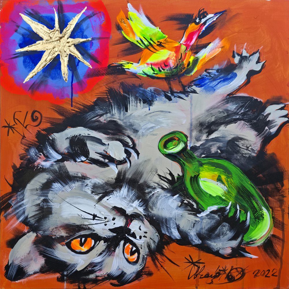 Gato travieso de Kanat Ibragimov