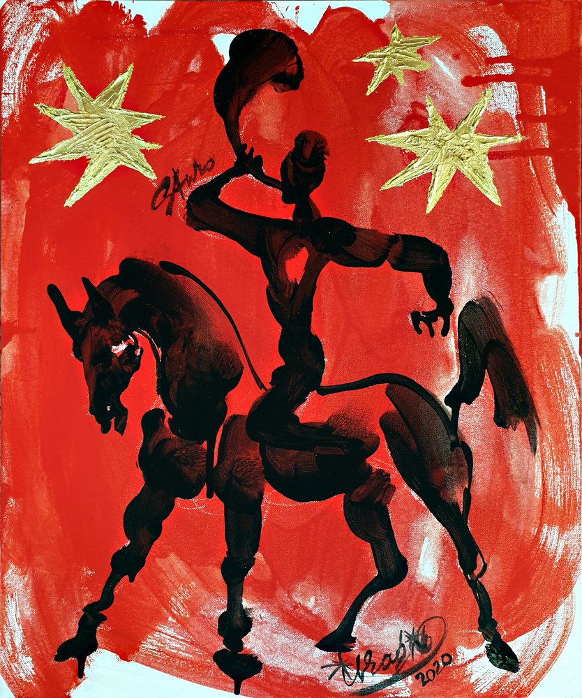 El jinete del caballo rojo de Kanat Ibragimov
