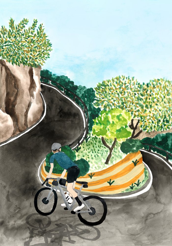 Ciclismo de montaña por paisajes pintorescos de Karen Menzenbach