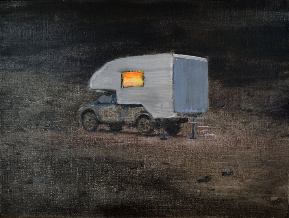 Noche acogedora en la autocaravana de Karin Bos