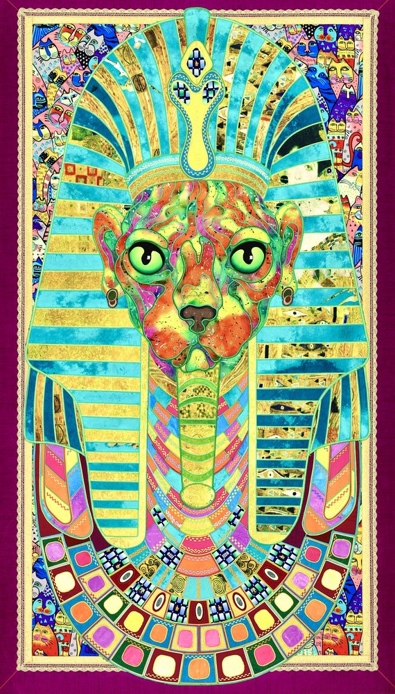 Gato Sphynx Faraón de Kostyantin Malginov