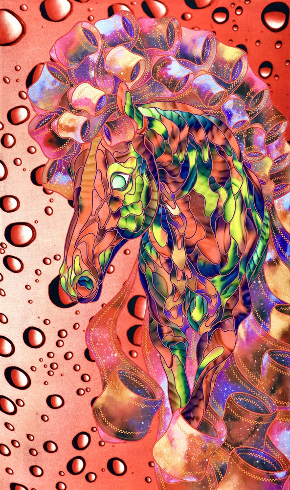 Un caballo de fantasía lleno de vida de Kostyantin Malginov