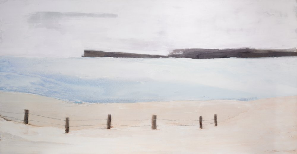 Playa con valla de Kristin Brin