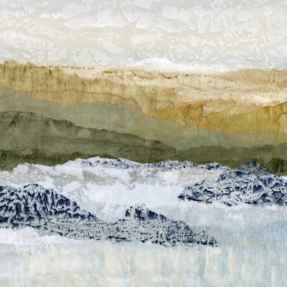 Capas de montaña abstractas de Lara Eckerman