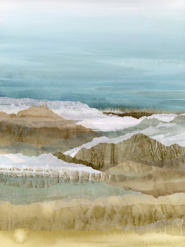 Capas de montaña abstractas de Lara Eckerman