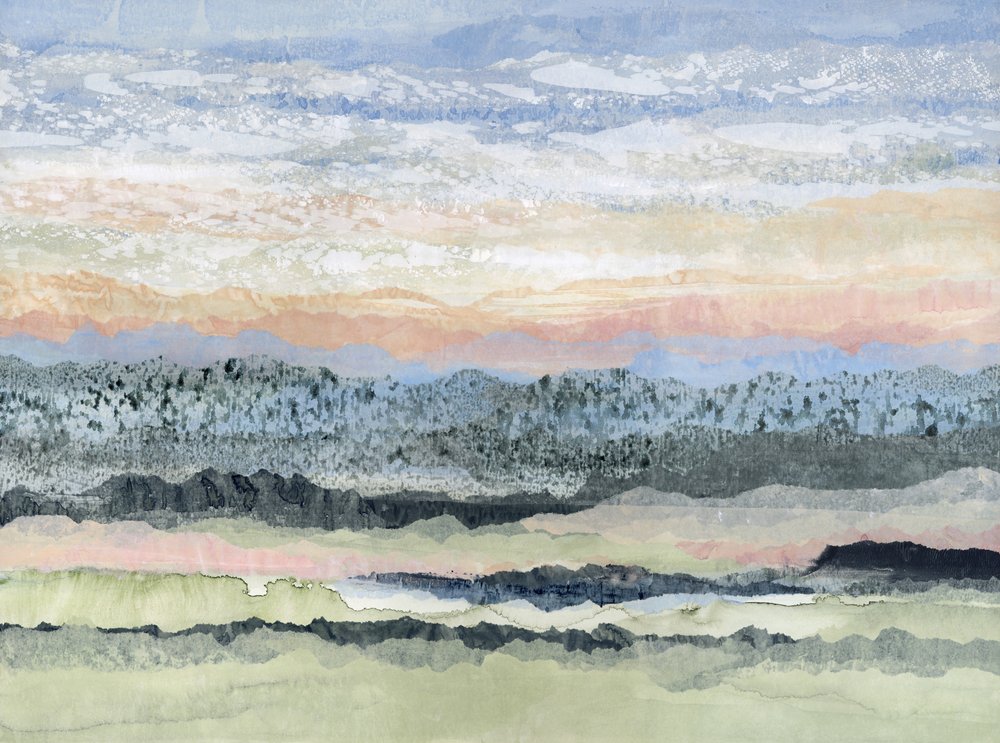 Paisaje sereno en capas de Lara Eckerman