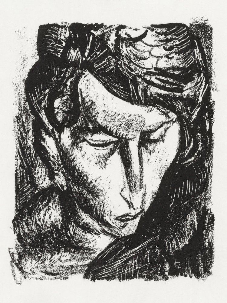 Retrato de una mujer desconocida (h. 1891-1941) de Leo Gestel
