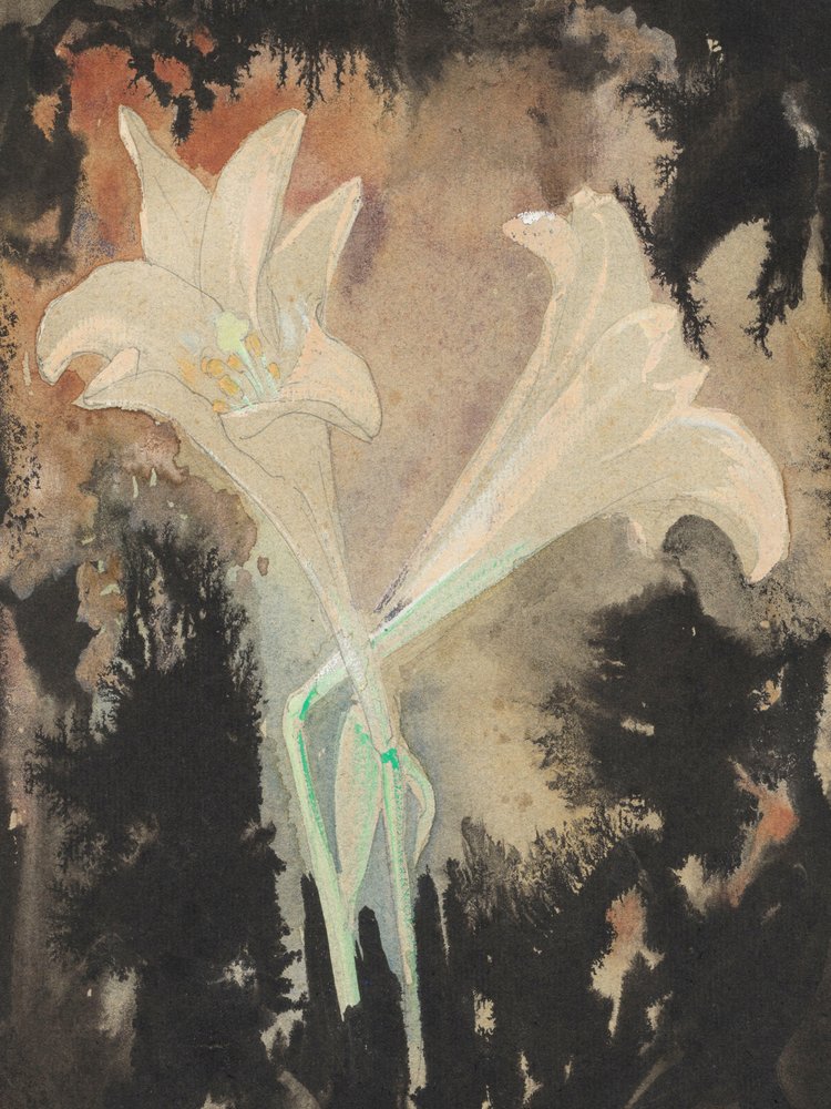 Dos flores (1902)  Stretch, de Leo Gestel de Leo Gestel