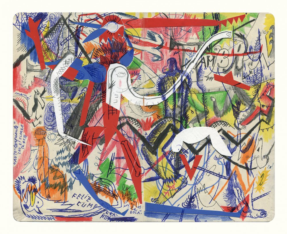 Figuras abstractas llenas de vida de Leonardo Flores