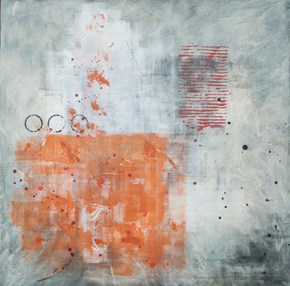 Abstracto urbano desgastado de Lillian Christiansson