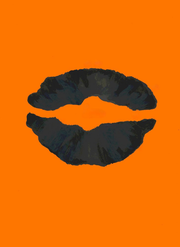 Un beso naranja intenso de Lori Ann Folz
