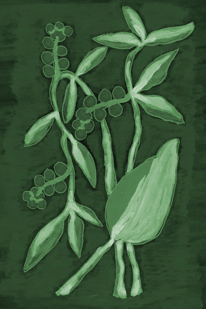 Matices botánicos de verde de Lori Ann Folz