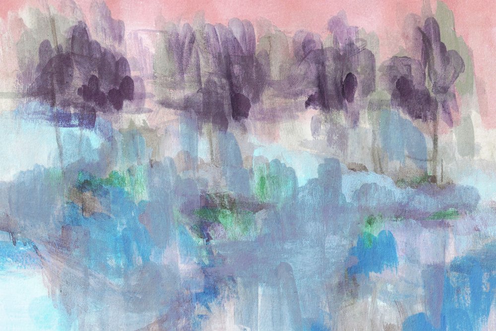 Paisaje abstracto de ensueño de Lori Ann Folz