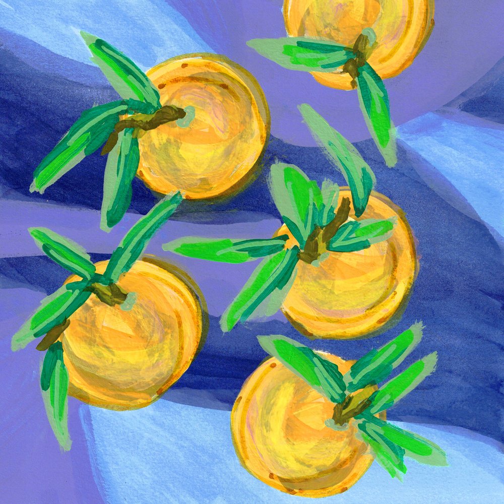 Naranjas frescas de Lori Ann Folz