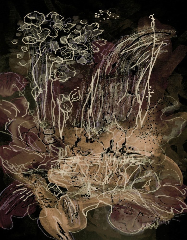 Orchid Bloom Midnight Mocha de Lori Ann Folz