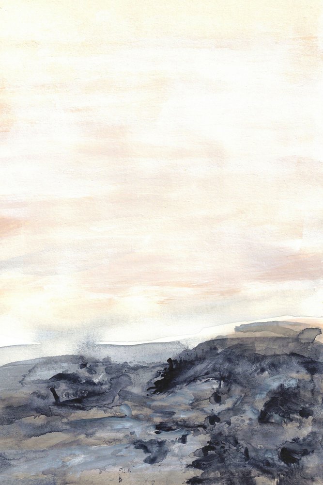 Paisaje abstracto y sereno de Lori Ann Folz