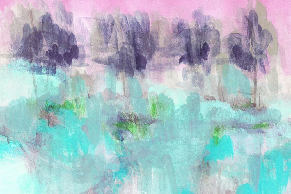 Paisaje abstracto y sereno de Lori Ann Folz