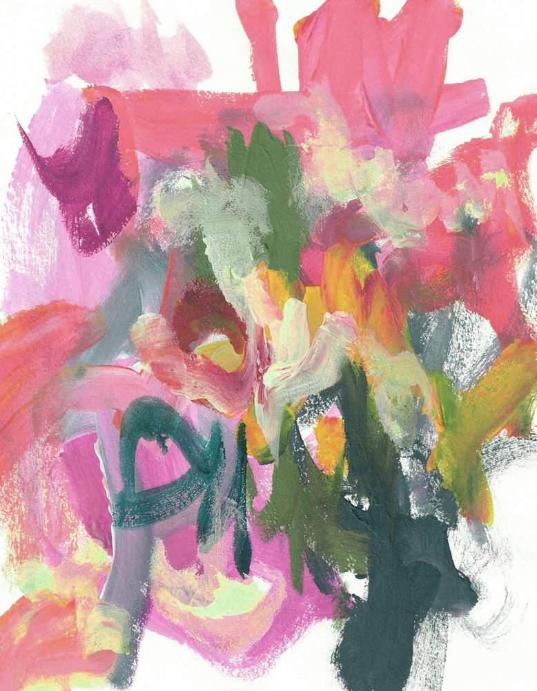 Pinceladas abstractas llenas de vida de Lori Ann Folz