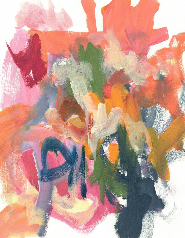 Pinceladas abstractas llenas de vida de Lori Ann Folz
