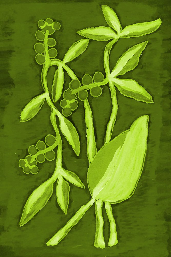 Follaje de un verde intenso de Lori Ann Folz
