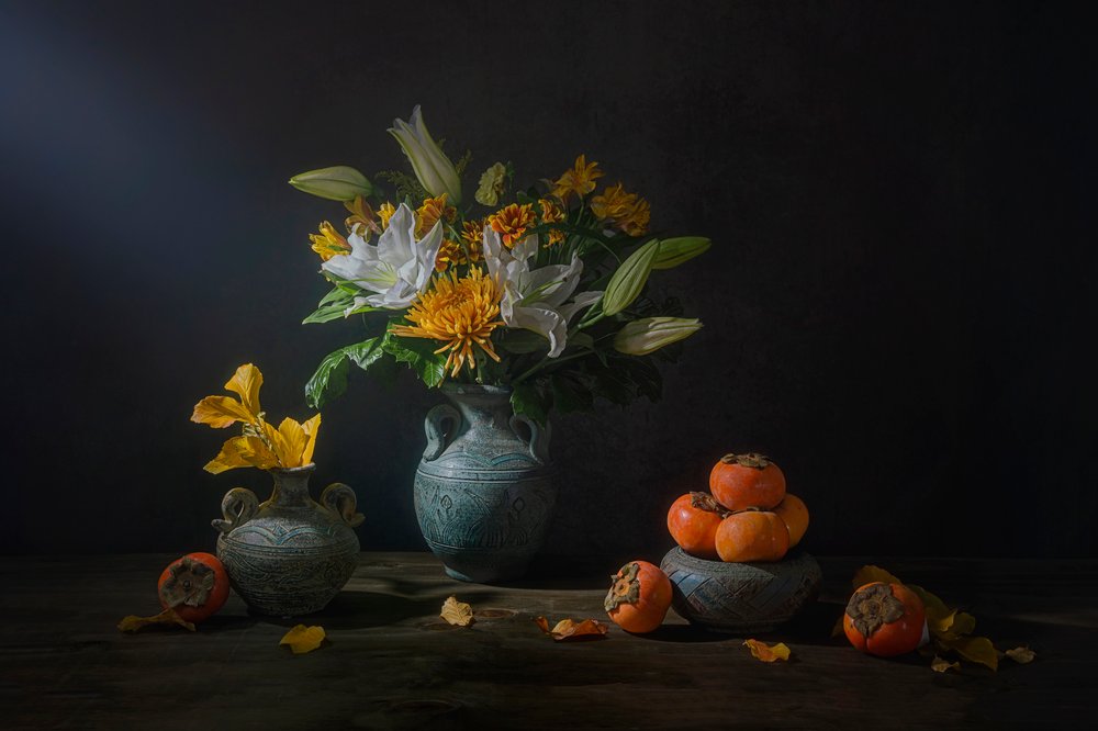 Flores y frutos de otoño de Lydia Jacobs