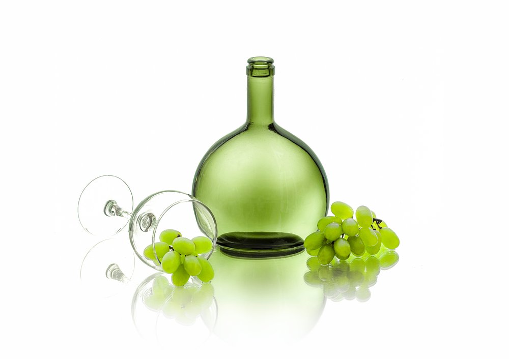 Uvas de vino «Green Bottle» de Lydia Jacobs