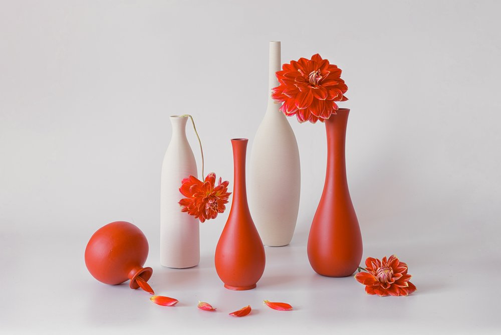 Naturaleza muerta floral moderna de Lydia Jacobs
