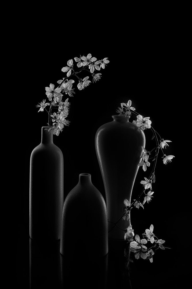 Arreglo floral sereno de Lydia Jacobs