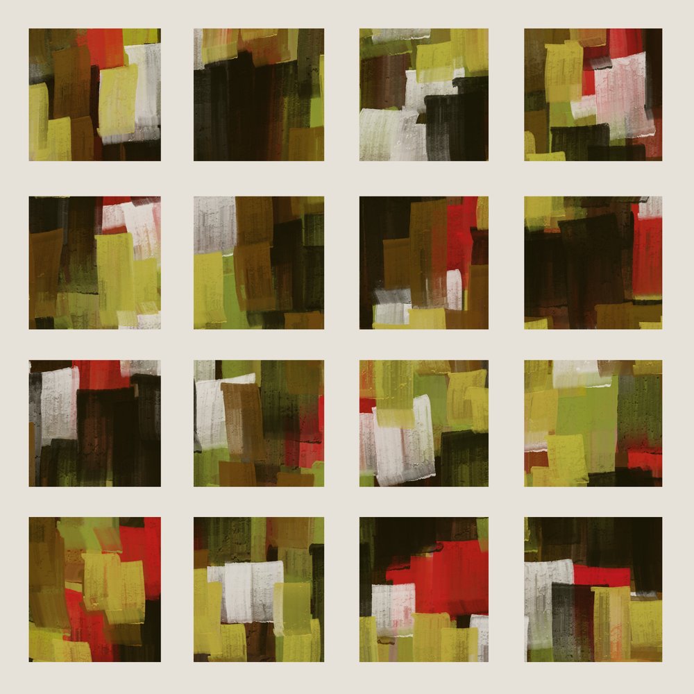 Bloques de color abstractos de MANSI SAXENA