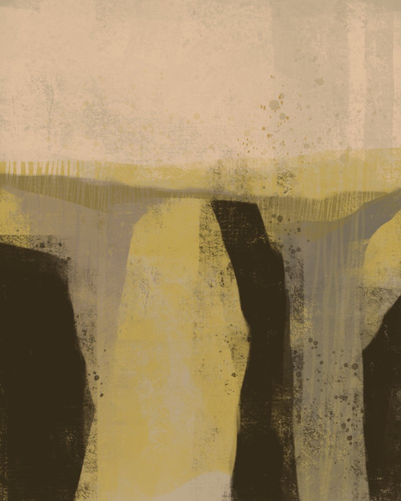 Formas abstractas del desierto de MANSI SAXENA
