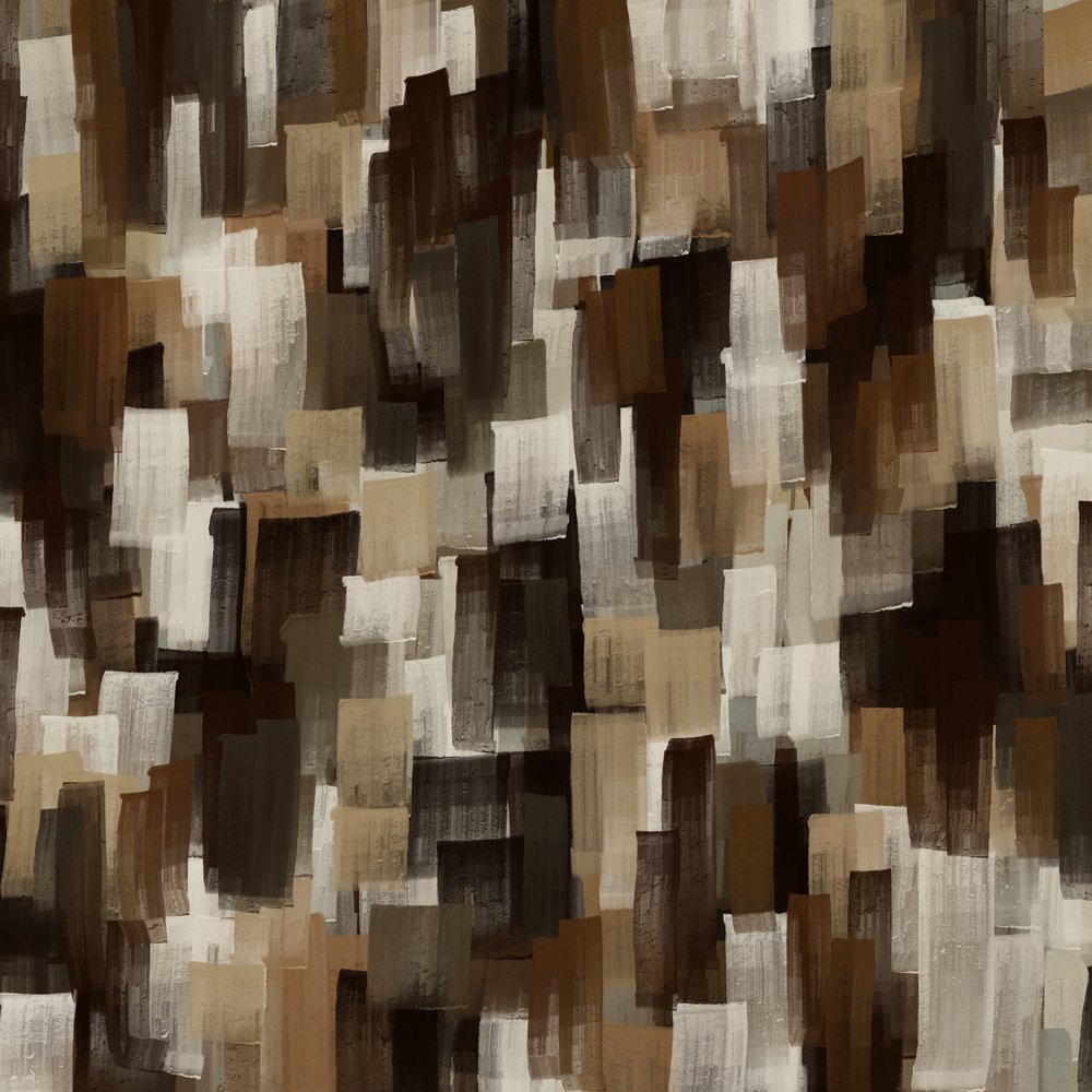 Tonos tierra abstractos de MANSI SAXENA