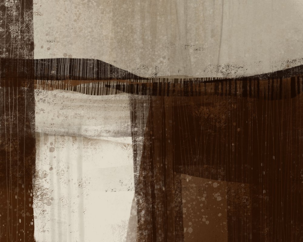 Paisaje abstracto y sereno de MANSI SAXENA