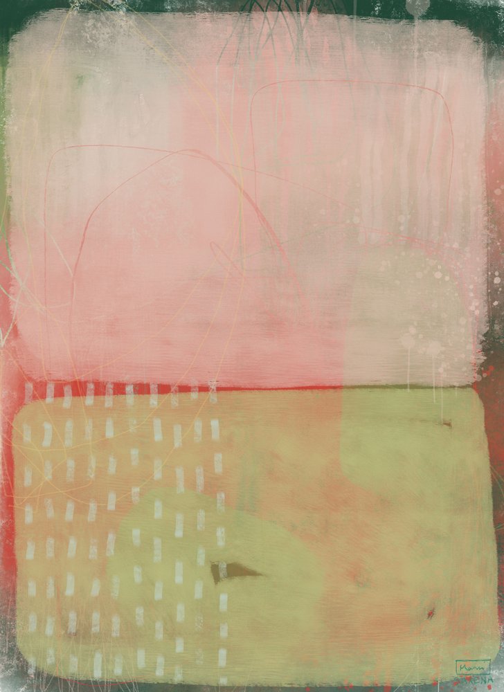 Capas abstractas suaves de MANSI SAXENA