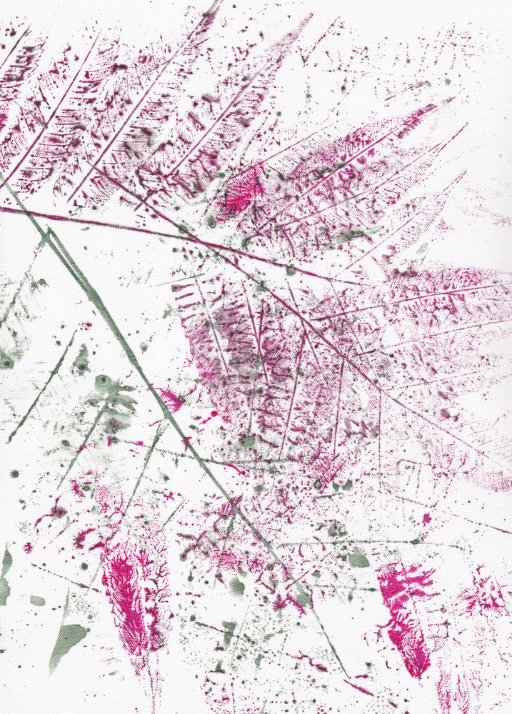 Hojas de helecho abstractas de Maira Ribena