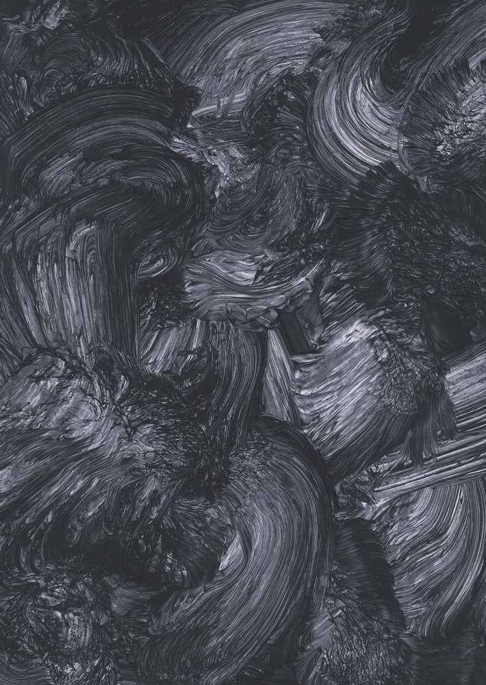 Abstracto en gris dinámico de Maira Ribena