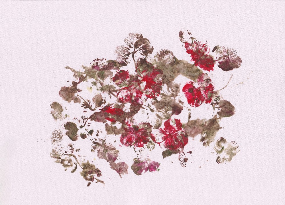 Impresiones florales con toques terrosos de Maira Ribena