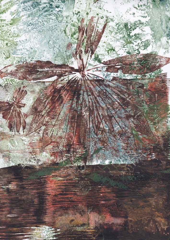Reflejo del agua en la tierra de Maira Ribena