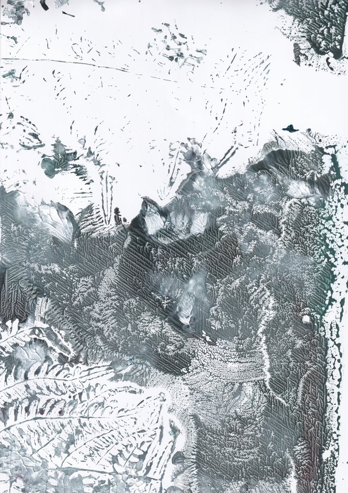 Abstracto de un invierno melancólico de Maira Ribena