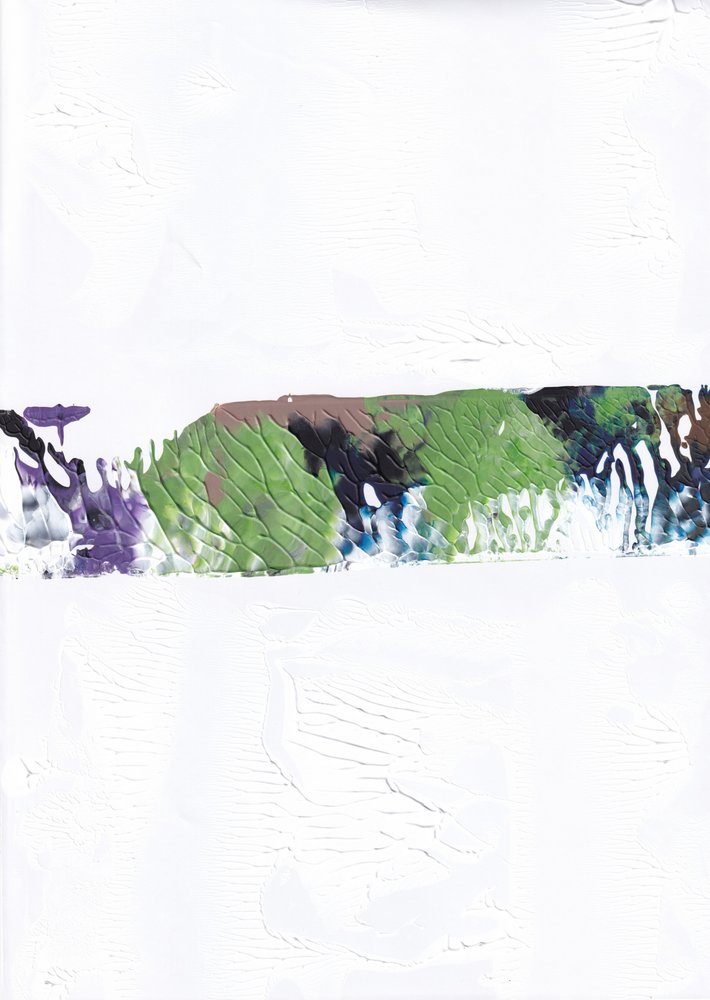 Paisaje abstracto y sereno de Maira Ribena