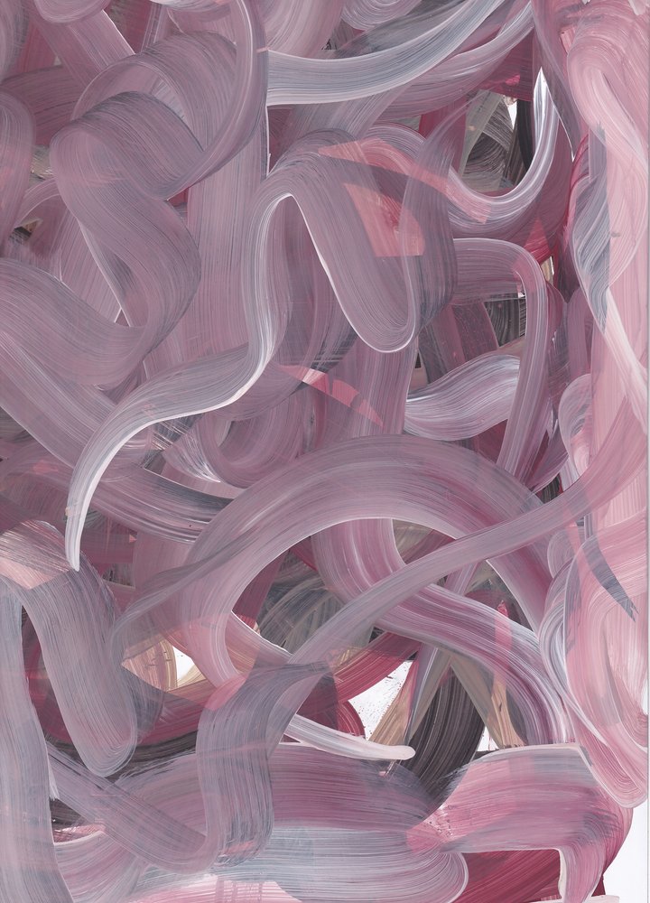 Abstracto con suaves remolinos de Maira Ribena