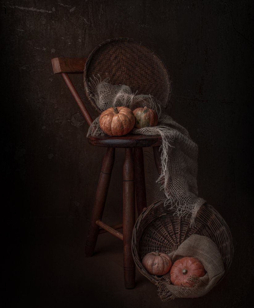 Naturaleza muerta de la cosecha de otoño de Margareth Perfoncio