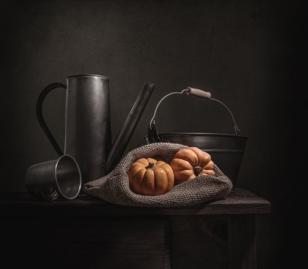 Cosecha de otoño oscuro de Margareth Perfoncio