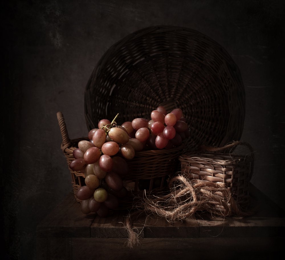 Uvas «Dark Harvest» de Margareth Perfoncio