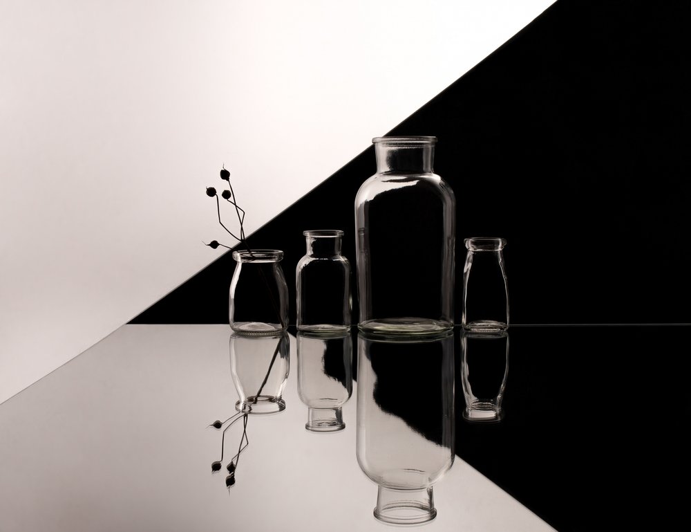 Elegantes reflejos en el cristal de Margareth Perfoncio