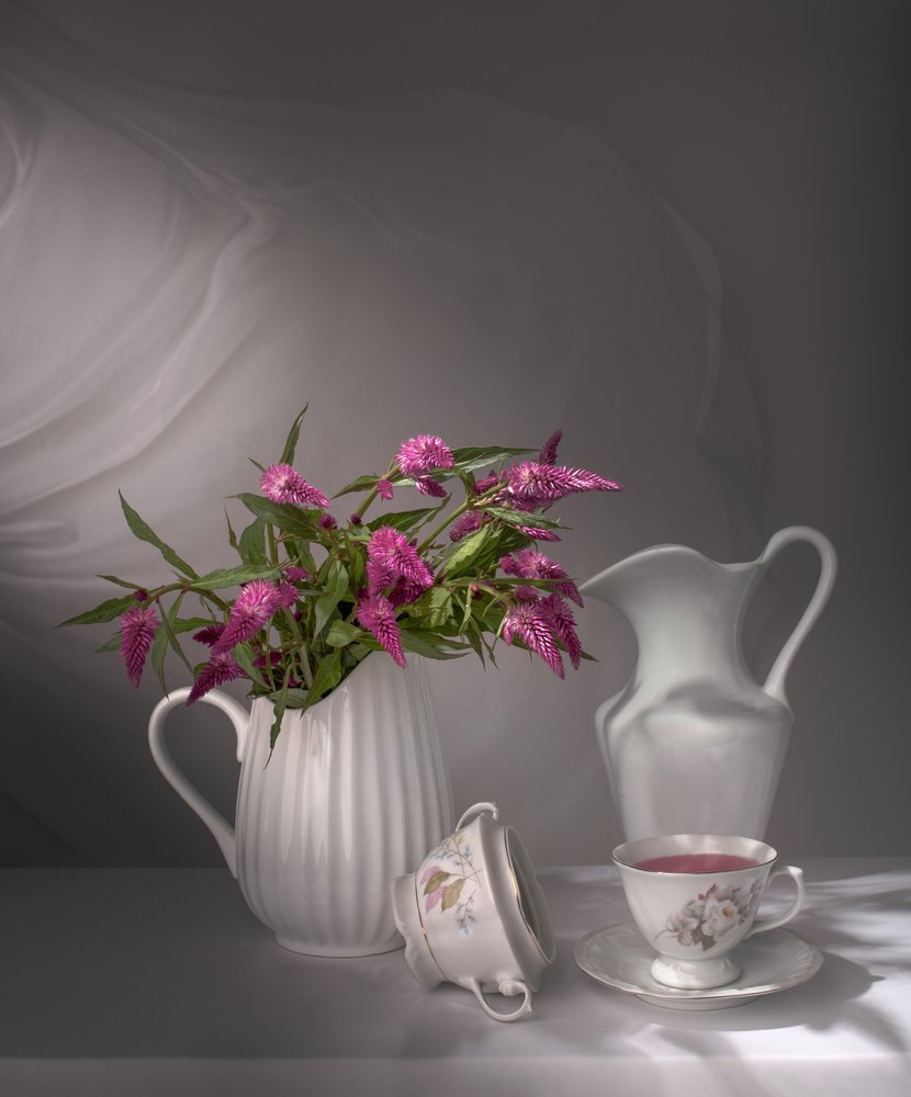 Flores para una elegante hora del té de Margareth Perfoncio