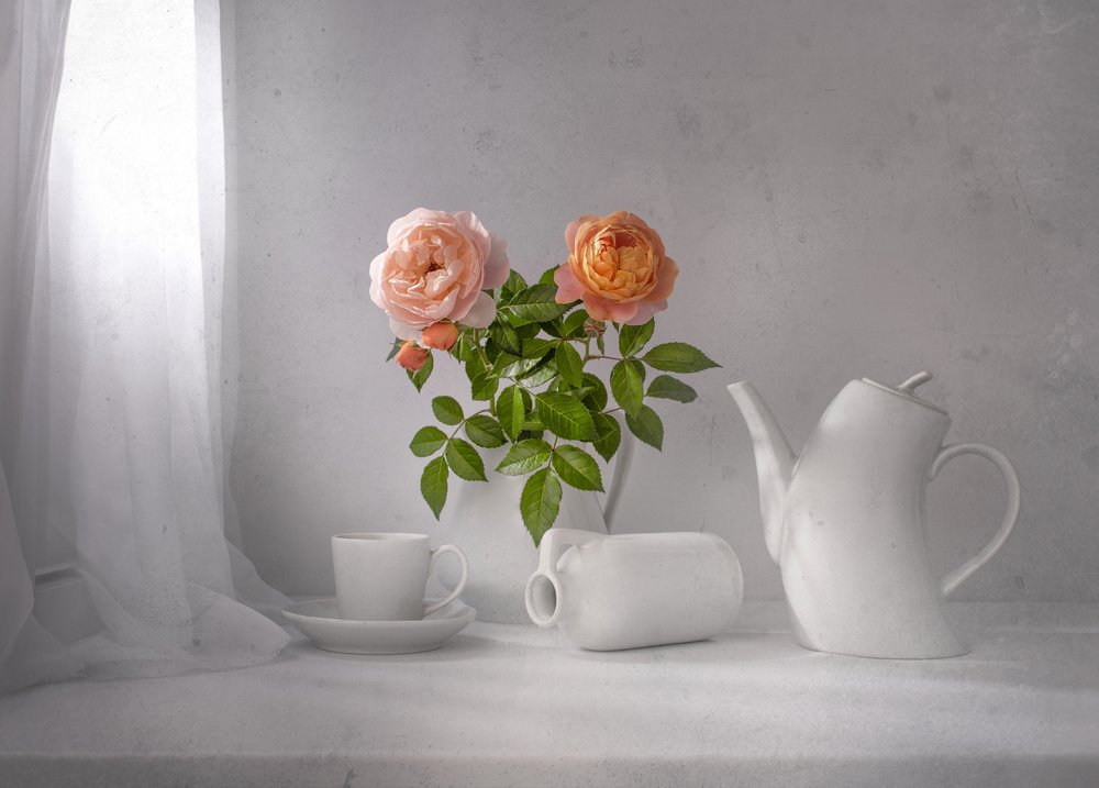 Té de rosas matutino de Margareth Perfoncio