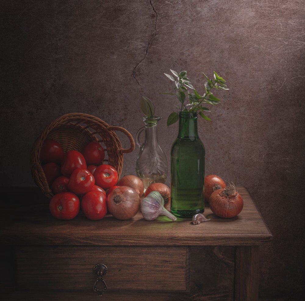 Ingredientes para una cocina rústica de Margareth Perfoncio